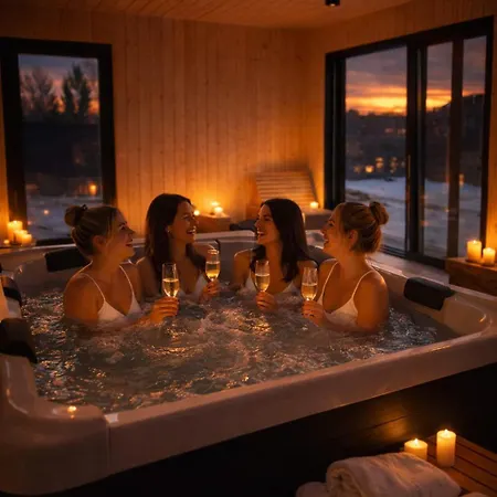 Sauna & Jacuzzi 아파트